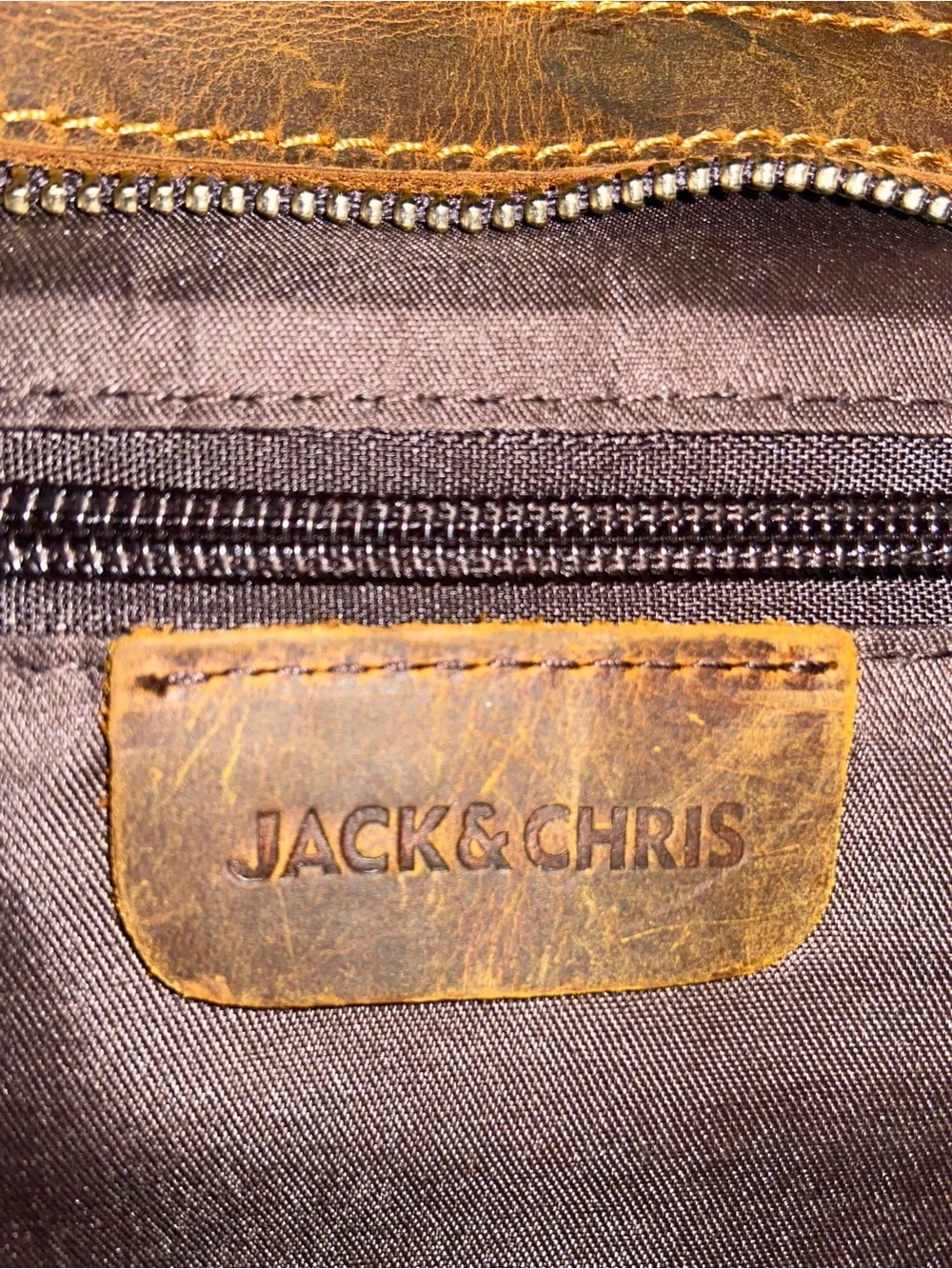 Vintage-Style Brown Leather Messenger Bag with Buckle Strap